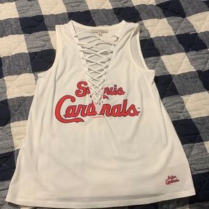 Express Xxs St Louis Cardinals tank top